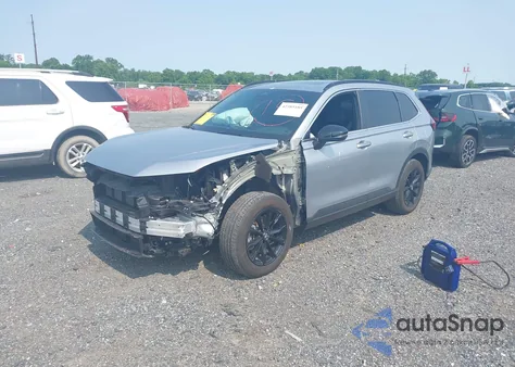 2024 Honda Cr-V Hybrid Sport-L из США, поврежденный, VIN 7FARS6H86RE025566